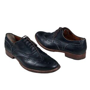 Antonio Maurizi Men's Leather Wingtip Oxford Dress Shoes Size 43 / US 9.5-10